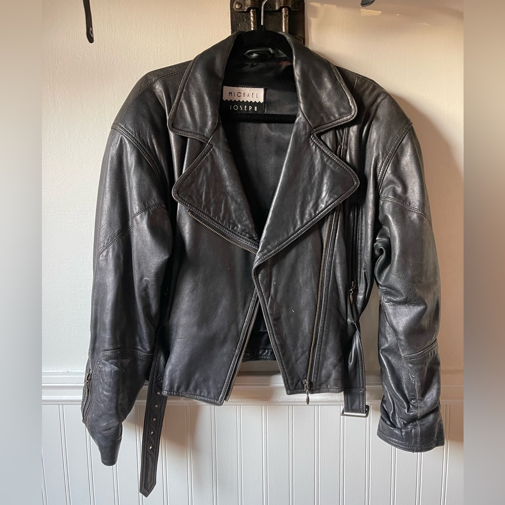 Vintage leather jacket